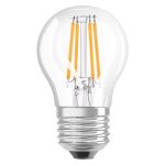 Osram Classic LED E27 Kugel Fadenlampe Klar 4W 470lm - 865 Tageslichtweiß | Ersatz Für 40W