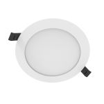 Ledvance Downlight Slim Alu Aluminium Weiß 13W 1300lm 90D - 840 Kaltweiß | Ausschnitt 150 - IP44 - Dali Dimmbar 