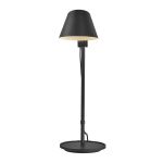 DFTP by Nordlux Tischlampe Stay Metall und Aluminium Schwarz | Geeignet für 1x E27