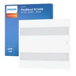 Philips LED Panel FlexBlend RC340B Weiß 25.5W 3600lm - 940 Kaltweiß | 60x60cm - UGR <19 - Höchste Farbwiedergabe - Bewegungs- und Lichtsensor