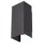D'Lite Wandleuchte Aurora Aluminium Schwarz Up & Down 6.5W 500lm - 830-840 CCT | IP54