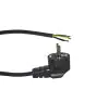 Noxion GST - Kompatibel Versorgungskabel Schwarz - Weiblich + Schuko Europlug - 3m - 3 pole 1,5mm2