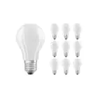 Mehrfachpackung 10x Ledvance CLASSIC LED E27 Birne Fadenlampe Matt 11W 1521lm - 827 Extra Warmweiß | Dimmbar - Ersatz für 100W