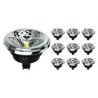 Mehrfachpackung 10x Noxion Lucent LED-Spot GU10 AR111 15W 850lm 40D - 930 Warmweiß | Höchste Farbwiedergabe - Dimmbar - Ersatz für 100W