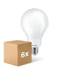 Mehrfachpackung 6x Philips Corepro LED Glühbirne E27 Birne Matt 23W 3452lm - 840 Kaltweiß | Ersatz Für 200W