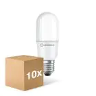 Mehrfachpackung 10x Ledvance LED Classic Stick E27 Stick Matt 9W 1050lm - 827 Extra Warmweiß | Ersatz Für 75W