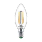 Philips Master Ultra Efficient LED E14 Kerze Fadenlampe Klar 2.3W 485lm - 827 Extra Warmweiß | Ersatz Für 40W